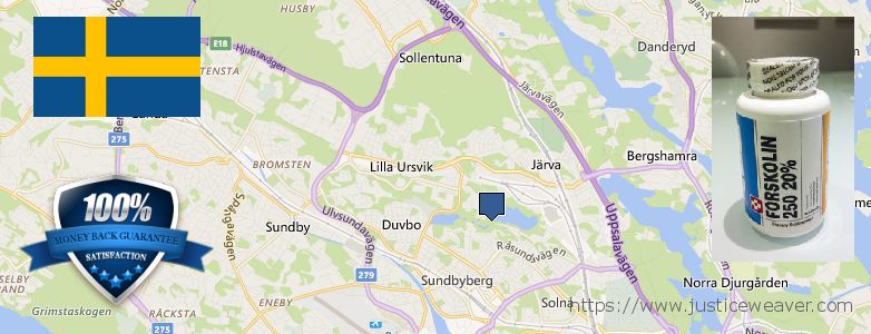 Var kan man köpa Forskolin nätet Solna, Sweden