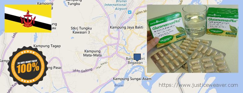 Di manakah boleh dibeli Glucomannan Plus talian Bandar Seri Begawan, Brunei