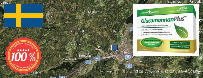 Jälleenmyyjät Glucomannan Plus verkossa Boras, Sweden