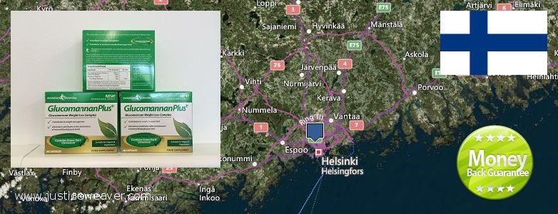 Var kan man köpa Glucomannan Plus nätet Helsinki, Finland