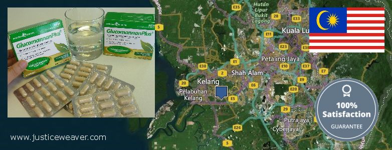 Di manakah boleh dibeli Glucomannan Plus talian Klang, Malaysia