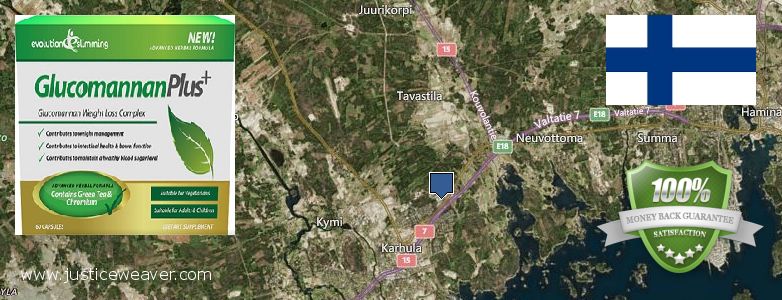 Jälleenmyyjät Glucomannan Plus verkossa Kotka, Finland