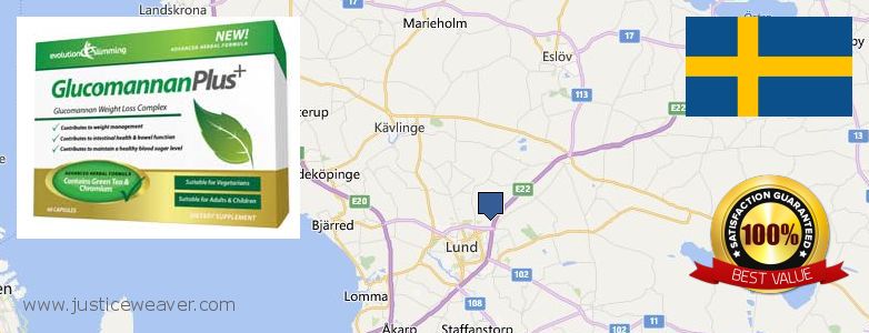 Jälleenmyyjät Glucomannan Plus verkossa Lund, Sweden