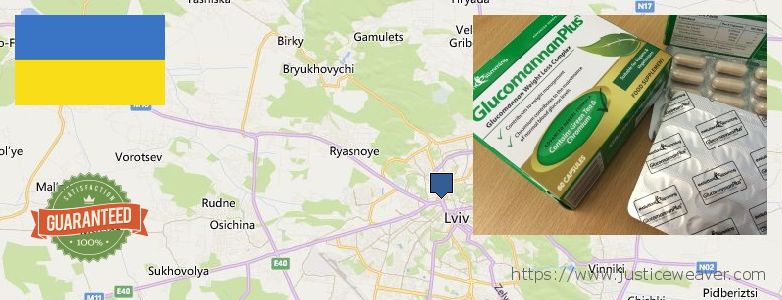 Где купить Glucomannan Plus онлайн L'viv, Ukraine
