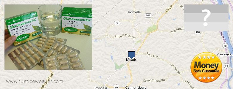 Di manakah boleh dibeli Glucomannan Plus talian Meads, USA