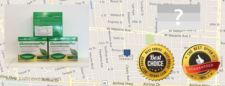 איפה לקנות Glucomannan Plus באינטרנט Metairie Terrace, USA