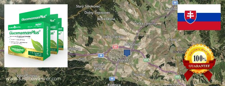 Best Place to Buy Glucomannan online Poprad, Slovakia