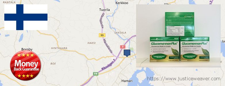 Jälleenmyyjät Glucomannan Plus verkossa Porvoo, Finland