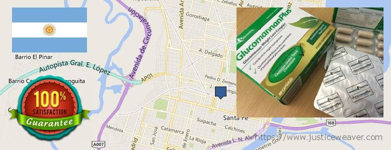 Dónde comprar Glucomannan Plus en linea Santa Fe de la Vera Cruz, Argentina