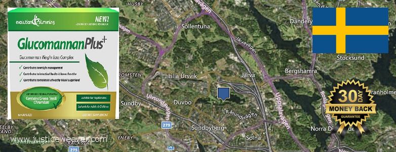 Jälleenmyyjät Glucomannan Plus verkossa Solna, Sweden