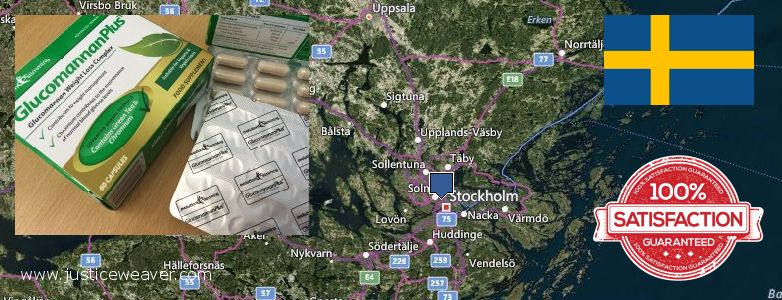 Var kan man köpa Glucomannan Plus nätet Stockholm, Sweden