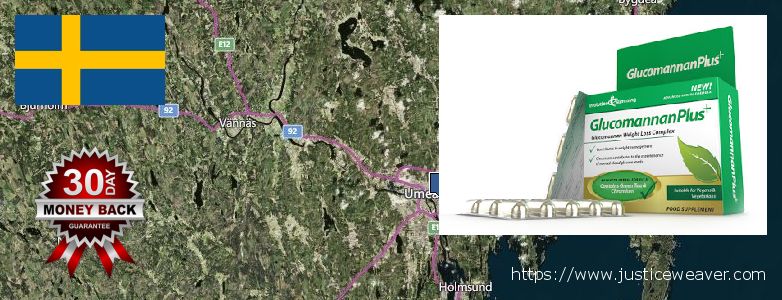 Jälleenmyyjät Glucomannan Plus verkossa Umea, Sweden