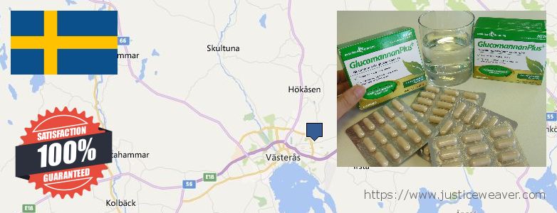 Var kan man köpa Glucomannan Plus nätet Vasteras, Sweden