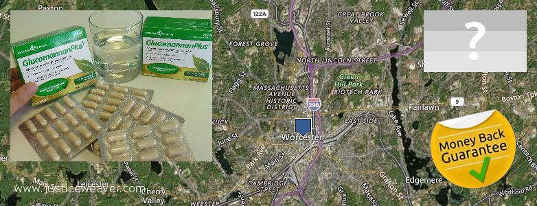 איפה לקנות Glucomannan Plus באינטרנט Worcester, USA