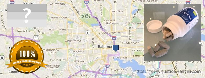 Var kan man köpa Phen375 nätet Baltimore, USA