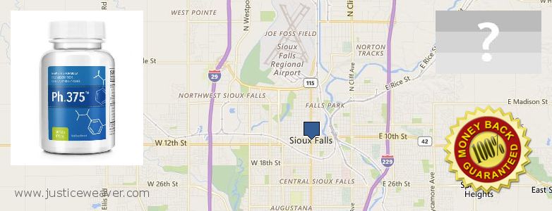 Var kan man köpa Phen375 nätet Sioux Falls, USA