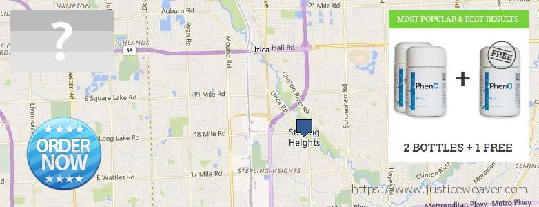 Къде да закупим Phenq онлайн Sterling Heights, USA